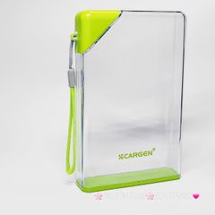 Bình nhựa trong suốt không BPA hình chữ nhật với dung tích 420ml tiện dụng