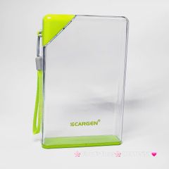 Bình nhựa trong suốt không BPA hình chữ nhật với dung tích 420ml tiện dụng