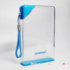 Bình nhựa trong suốt không BPA hình chữ nhật với dung tích 420ml tiện dụng