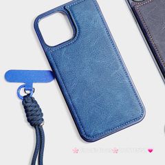 Case Ốp điện thoại iPhone Da Đựng Card Chống Dựng Kèm Dây Đeo iPhone 13/14/15/16/Pro/Promax