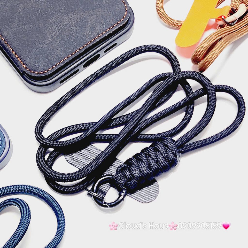 Case Ốp điện thoại iPhone Da Đựng Card Chống Dựng Kèm Dây Đeo iPhone 13/14/15/16/Pro/Promax