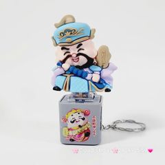 Móc Khóa Ông Thần Tài Cầm Bảng Có Nhạc Hot Hit