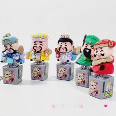 Móc Khóa Ông Thần Tài Cầm Bảng Có Nhạc Hot Hit