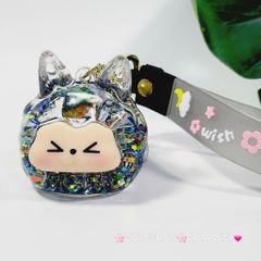 Móc Khóa Mộng Nước Bling Bling Kim Tuyến