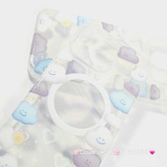 Case Ốp điện thoại iPhone Đám Mây Ánh Tim Trong Magsafe iPhone 11/12/13/14/15/16/Pro/Promax
