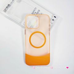 Case Ốp điện thoại iPhone Likgus Màu Nhám Khung Ráp Magsafe Siêu Mỏng Không Vàng iPhone 15/16/Pro/Promax