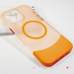 Case Ốp điện thoại iPhone Likgus Màu Nhám Khung Ráp Magsafe Siêu Mỏng Không Vàng iPhone 15/16/Pro/Promax