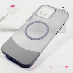 Case Ốp điện thoại iPhone Likgus Màu Nhám Khung Ráp Magsafe Siêu Mỏng Không Vàng iPhone 15/16/Pro/Promax