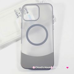 Case Ốp điện thoại iPhone Likgus Màu Nhám Khung Ráp Magsafe Siêu Mỏng Không Vàng iPhone 15/16/Pro/Promax