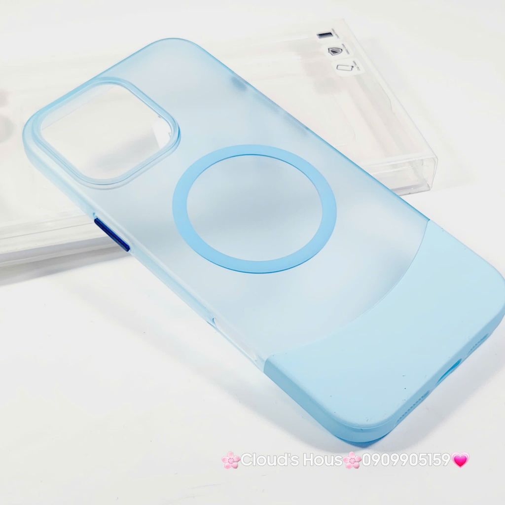 Case Ốp điện thoại iPhone Likgus Màu Nhám Khung Ráp Magsafe Siêu Mỏng Không Vàng iPhone 15/16/Pro/Promax