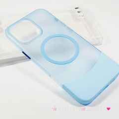 Case Ốp điện thoại iPhone Likgus Màu Nhám Khung Ráp Magsafe Siêu Mỏng Không Vàng iPhone 15/16/Pro/Promax