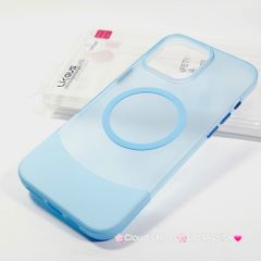 Case Ốp điện thoại iPhone Likgus Màu Nhám Khung Ráp Magsafe Siêu Mỏng Không Vàng iPhone 15/16/Pro/Promax