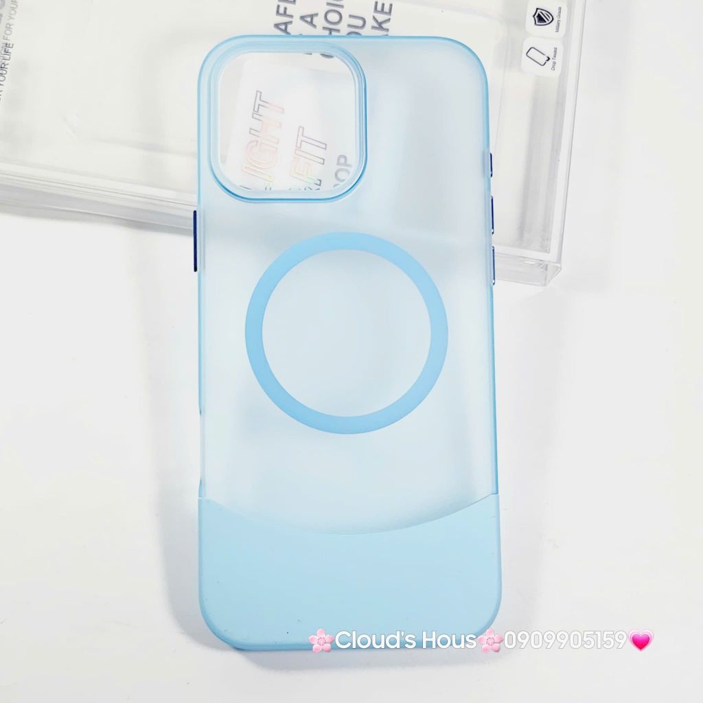 Case Ốp điện thoại iPhone Likgus Màu Nhám Khung Ráp Magsafe Siêu Mỏng Không Vàng iPhone 15/16/Pro/Promax