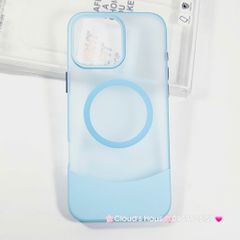 Case Ốp điện thoại iPhone Likgus Màu Nhám Khung Ráp Magsafe Siêu Mỏng Không Vàng iPhone 15/16/Pro/Promax