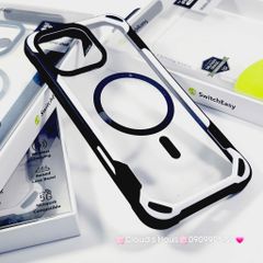Case Ốp điện thoại iPhone Switcheasy Chống Shock 4 Góc Viền Màu 16/Plus/Pro/Promax