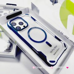 Case Ốp điện thoại iPhone Switcheasy Chống Shock 4 Góc Viền Màu 16/Plus/Pro/Promax