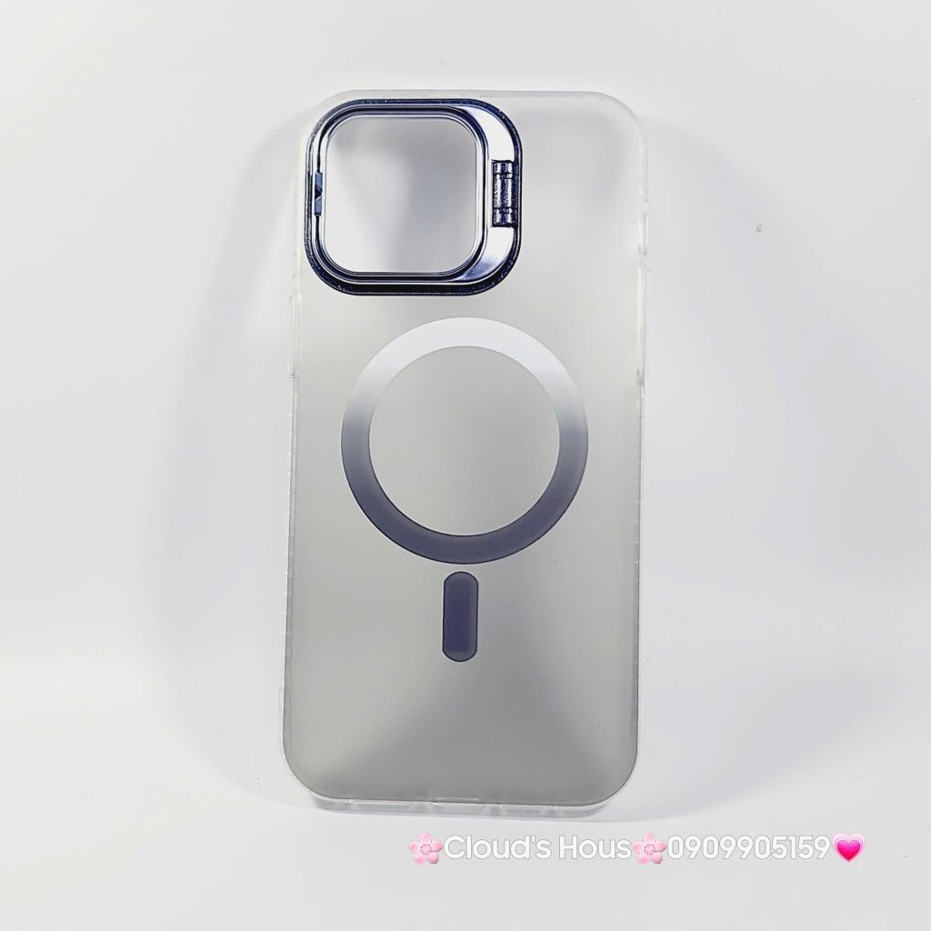 Case Ốp điện thoại iPhone Likgus Nhám Ombre Magsafe Viền Màu Không Vàng Chống Dựng khung Camera iPhone 16/Pro/Promax