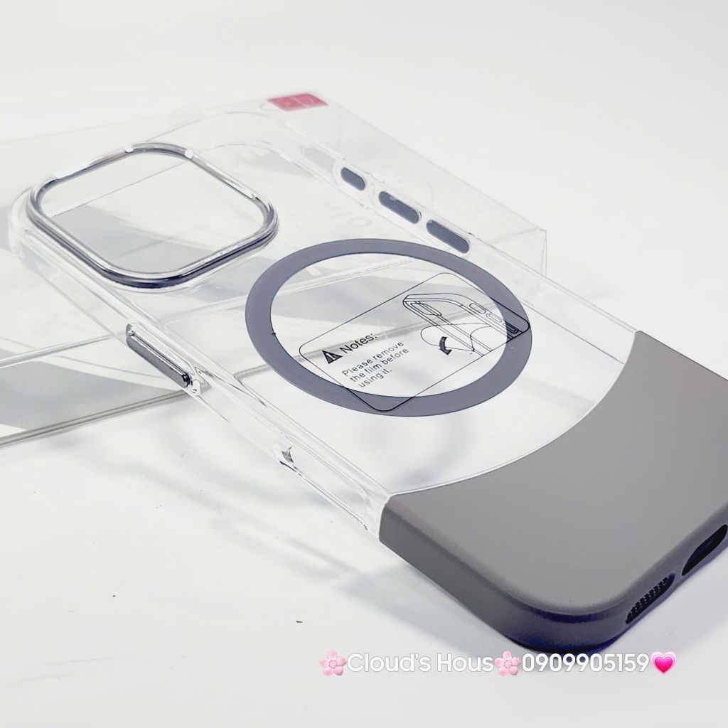 Case Ốp điện thoại iPhone Likgus Màu Bóng Khung Ráp Magsafe Siêu Mỏng Không Vàng iPhone 15/16/Pro/Promax