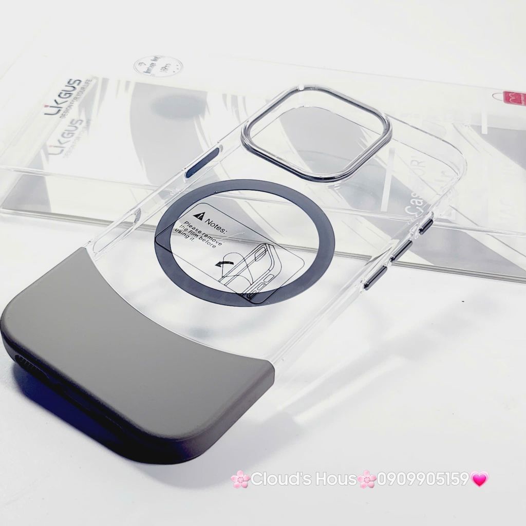 Case Ốp điện thoại iPhone Likgus Màu Bóng Khung Ráp Magsafe Siêu Mỏng Không Vàng iPhone 15/16/Pro/Promax