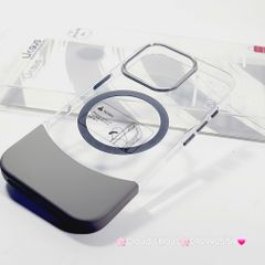 Case Ốp điện thoại iPhone Likgus Màu Bóng Khung Ráp Magsafe Siêu Mỏng Không Vàng iPhone 15/16/Pro/Promax