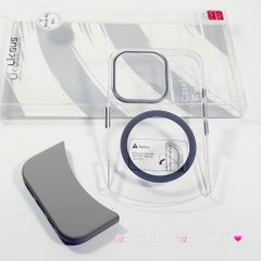 Case Ốp điện thoại iPhone Likgus Màu Bóng Khung Ráp Magsafe Siêu Mỏng Không Vàng iPhone 15/16/Pro/Promax