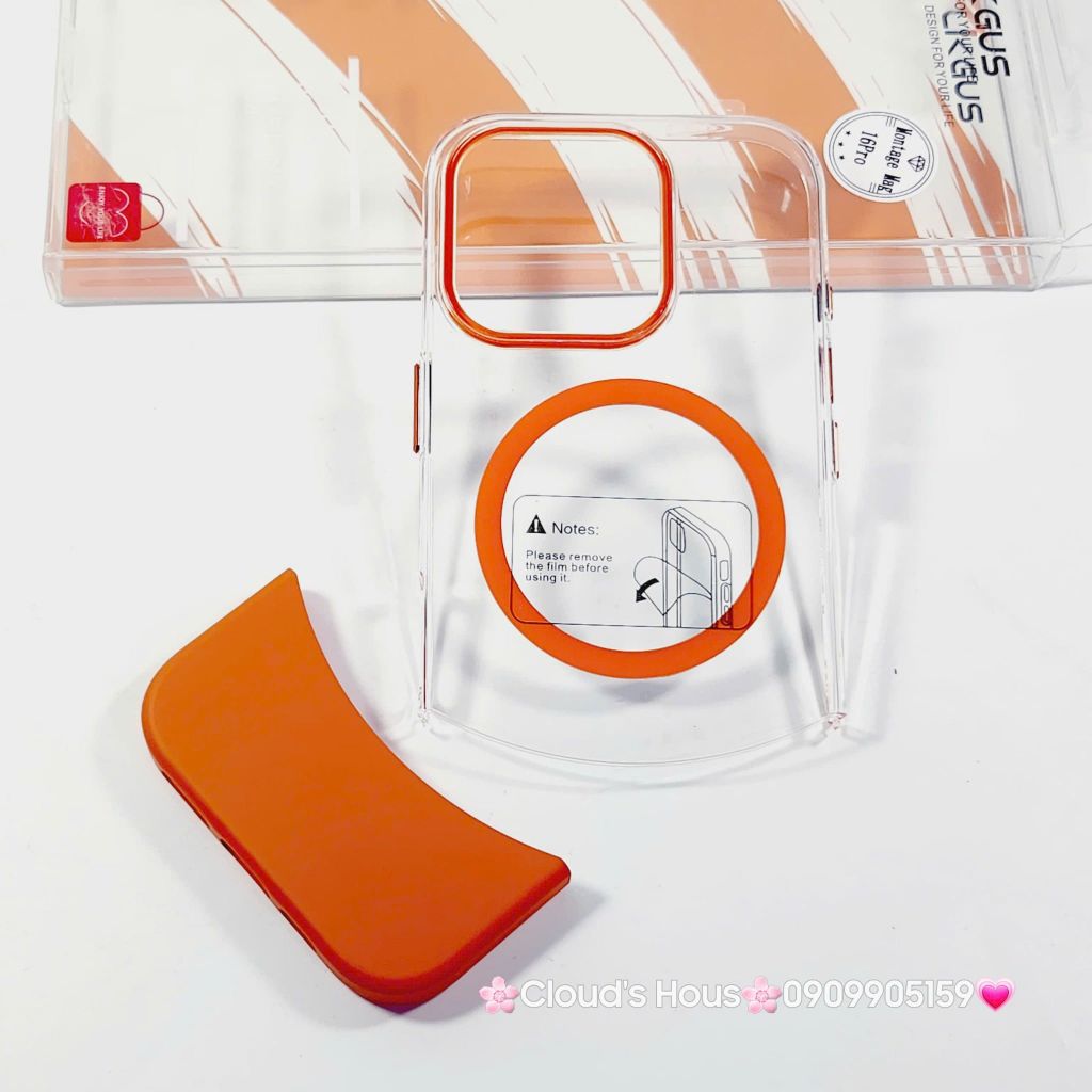 Case Ốp điện thoại iPhone Likgus Màu Bóng Khung Ráp Magsafe Siêu Mỏng Không Vàng iPhone 15/16/Pro/Promax