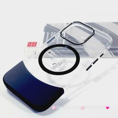 Case Ốp điện thoại iPhone Likgus Màu Bóng Khung Ráp Magsafe Siêu Mỏng Không Vàng iPhone 15/16/Pro/Promax
