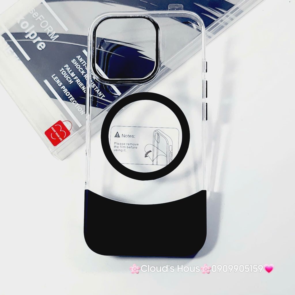 Case Ốp điện thoại iPhone Likgus Màu Bóng Khung Ráp Magsafe Siêu Mỏng Không Vàng iPhone 15/16/Pro/Promax