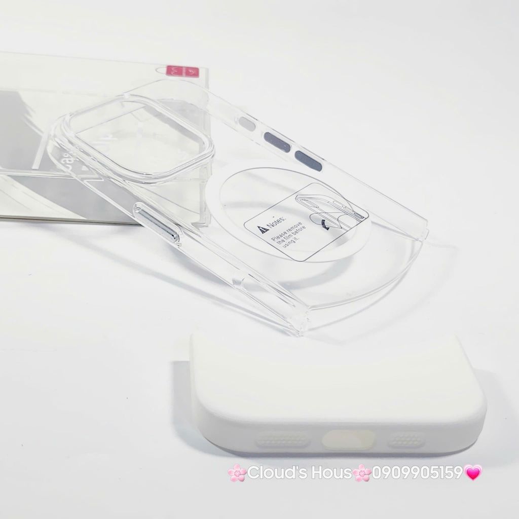 Case Ốp điện thoại iPhone Likgus Màu Bóng Khung Ráp Magsafe Siêu Mỏng Không Vàng iPhone 15/16/Pro/Promax