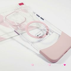 Case Ốp điện thoại iPhone Likgus Màu Bóng Khung Ráp Magsafe Siêu Mỏng Không Vàng iPhone 15/16/Pro/Promax