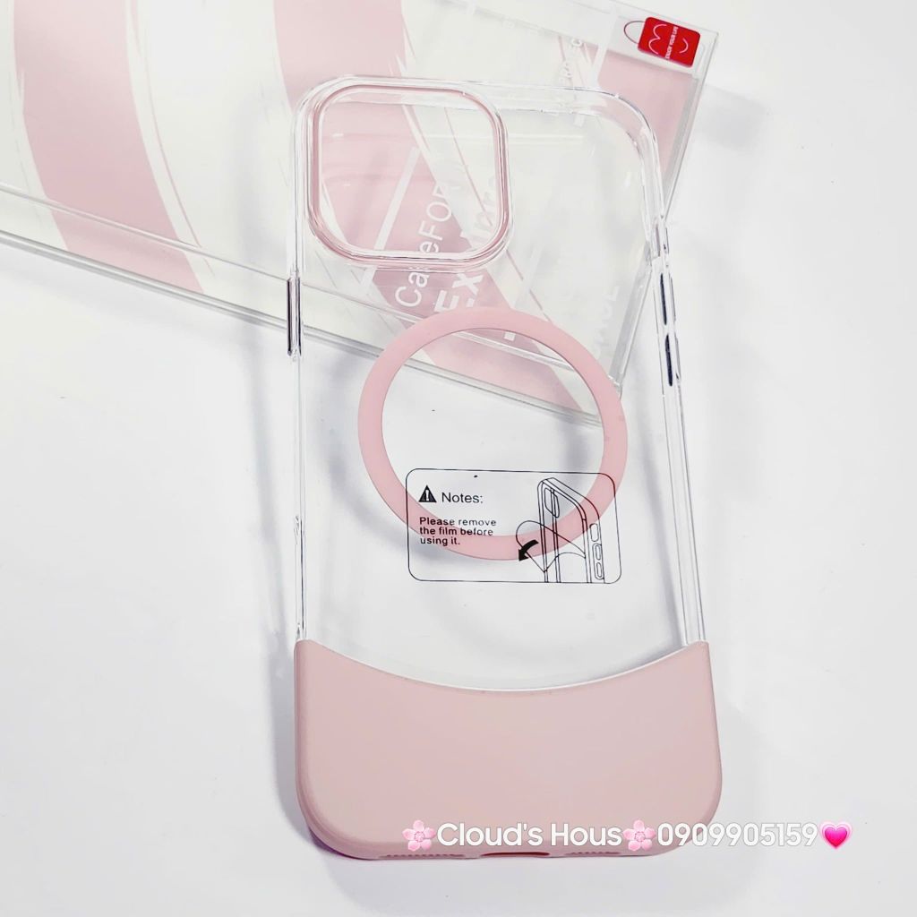 Case Ốp điện thoại iPhone Likgus Màu Bóng Khung Ráp Magsafe Siêu Mỏng Không Vàng iPhone 15/16/Pro/Promax