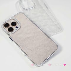 Case Ốp điện thoại iPhone Trong Kim Tuyến Đính đá viền camera Bling Bling iPhone 11/12/13/14/15/16/Pro/Promax