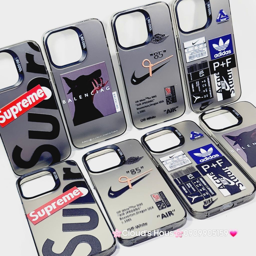 Case Ốp điện thoại iPhone Nhám So Cool Balenciaga iPhone 11/12/13/14/15/Pro/Promax