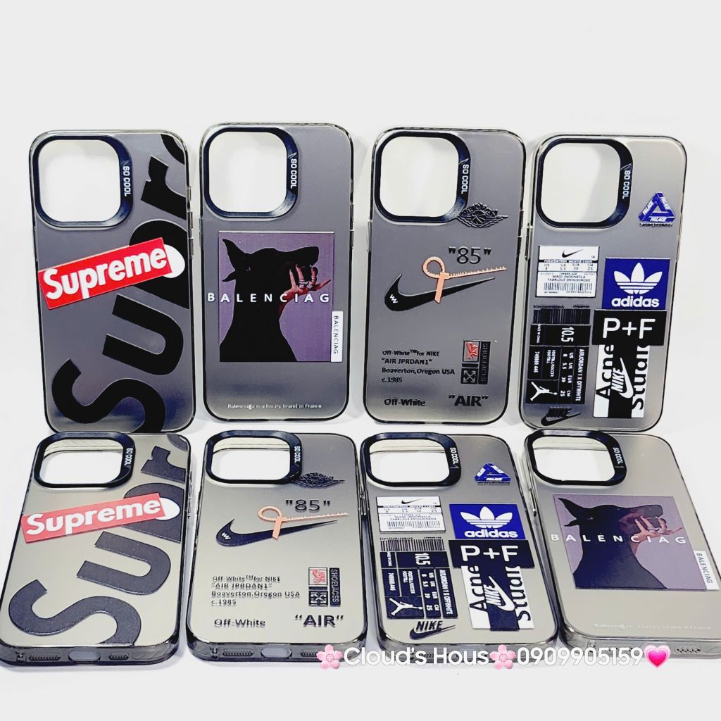 Case Ốp điện thoại iPhone Nhám So Cool Balenciaga iPhone 11/12/13/14/15/Pro/Promax
