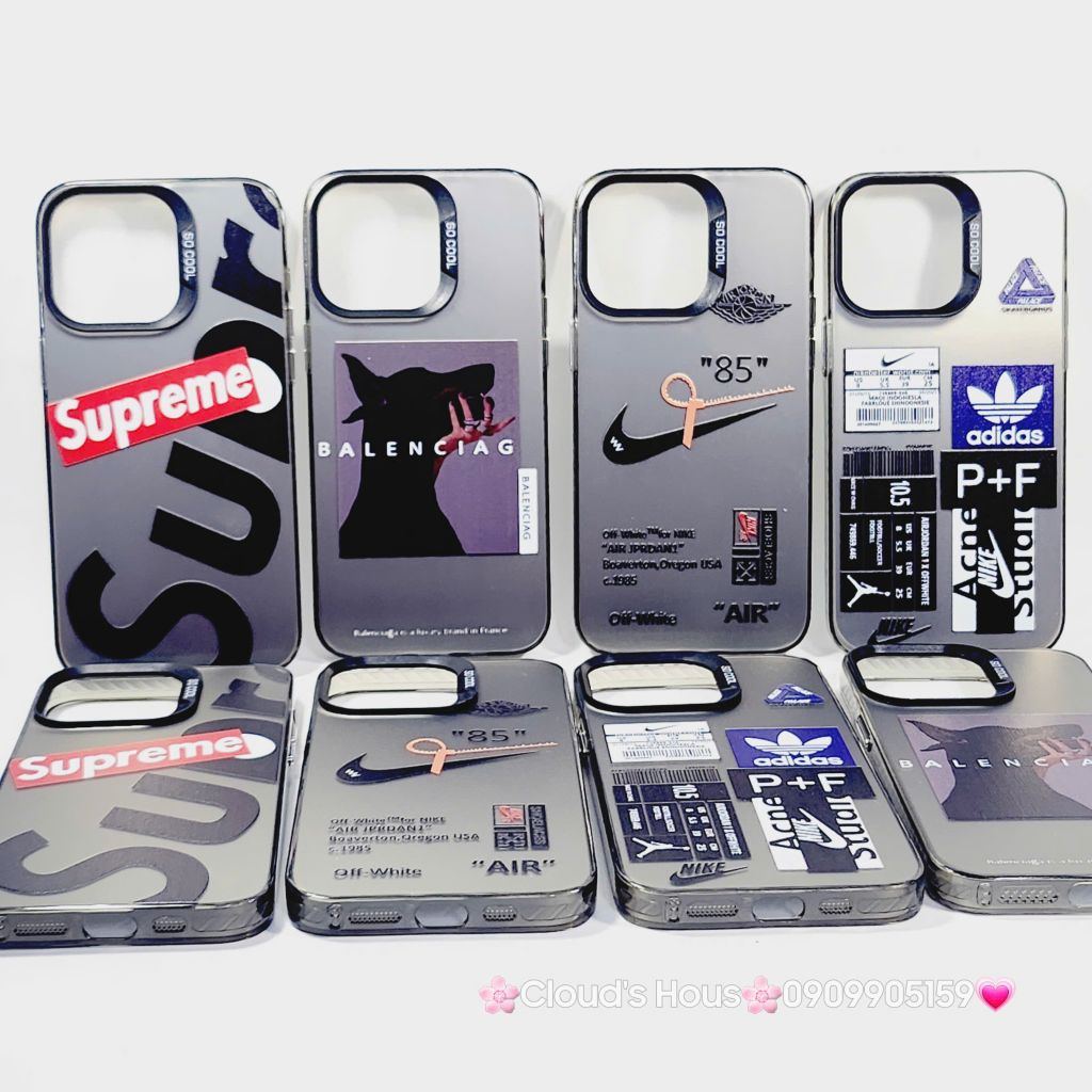 Case Ốp điện thoại iPhone Nhám So Cool Balenciaga iPhone 11/12/13/14/15/Pro/Promax