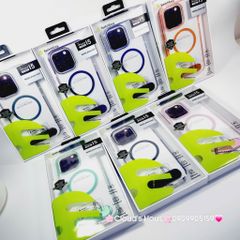 Case Ốp điện thoại iPhone SwitchEasy Trong Magsafe Chống dựng iPhone 16/Pro/Promax