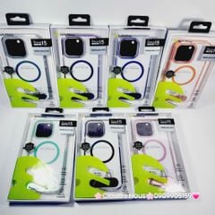 Case Ốp điện thoại iPhone SwitchEasy Trong Magsafe Chống dựng iPhone 16/Pro/Promax