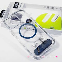 Case Ốp điện thoại iPhone SwitchEasy Trong Magsafe Chống dựng iPhone 16/Pro/Promax