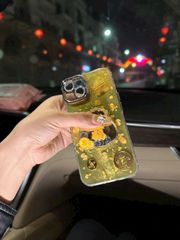 Case Ốp điện thoại iPhone TÚI TIỀN thỏi vàng lông vũ iPhone 11/12/13/14/15/16/Pro/Promax TẾT