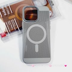 Case Ốp điện thoại iPhone Likgus Magsafe Nhiều Màu Lưng Lưới iPhone 15/16/Pro/Promax