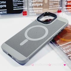 Case Ốp điện thoại iPhone Likgus Magsafe Nhiều Màu Lưng Lưới iPhone 15/16/Pro/Promax