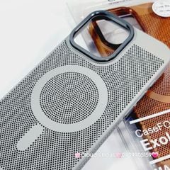 Case Ốp điện thoại iPhone Likgus Magsafe Nhiều Màu Lưng Lưới iPhone 15/16/Pro/Promax