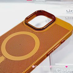 Case Ốp điện thoại iPhone Likgus Magsafe Nhiều Màu Lưng Lưới iPhone 15/16/Pro/Promax