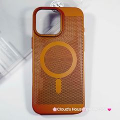 Case Ốp điện thoại iPhone Likgus Magsafe Nhiều Màu Lưng Lưới iPhone 15/16/Pro/Promax