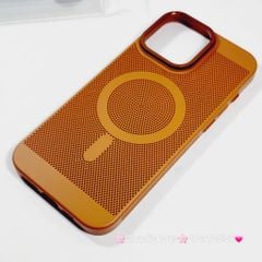 Case Ốp điện thoại iPhone Likgus Magsafe Nhiều Màu Lưng Lưới iPhone 15/16/Pro/Promax