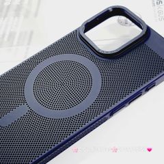 Case Ốp điện thoại iPhone Likgus Magsafe Nhiều Màu Lưng Lưới iPhone 15/16/Pro/Promax