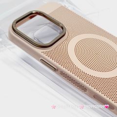 Case Ốp điện thoại iPhone Likgus Magsafe Nhiều Màu Lưng Lưới iPhone 15/16/Pro/Promax