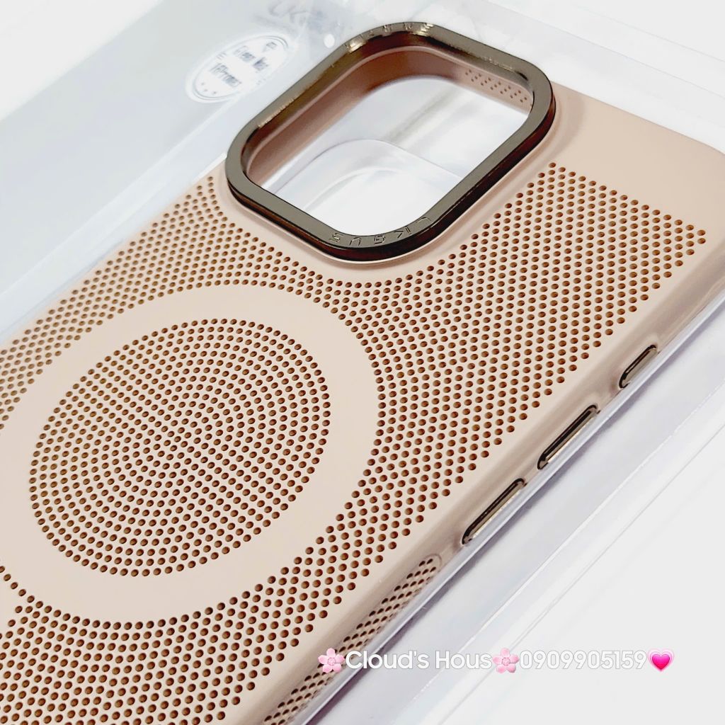 Case Ốp điện thoại iPhone Likgus Magsafe Nhiều Màu Lưng Lưới iPhone 15/16/Pro/Promax