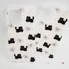 Case Ốp điện thoại iPhone Mèo Đen Lovely Cat iPhone 13/15/16/Pro/Promax