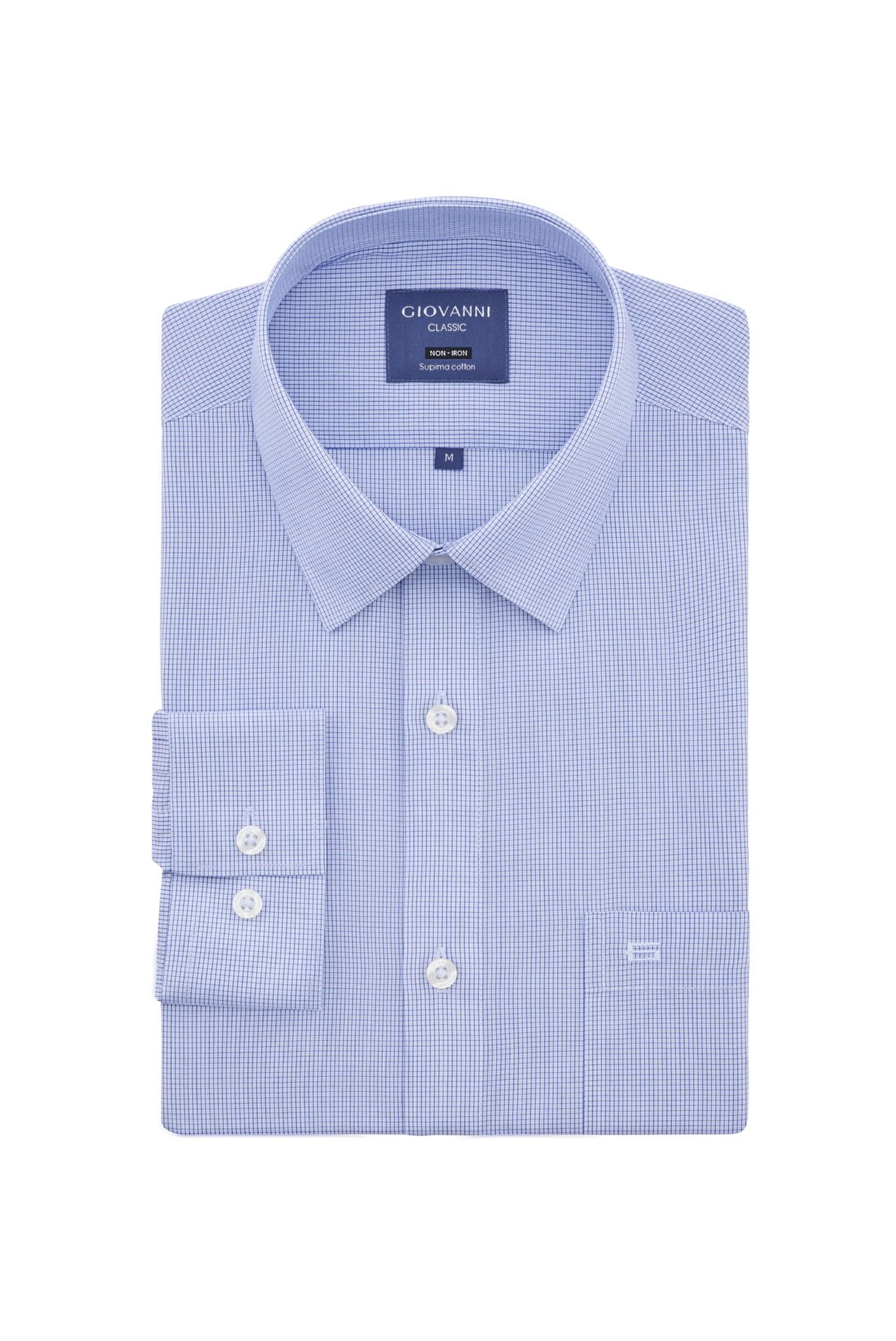 Áo Sơ Mi Nam Calvin Klein Slim Fit Blue Mini Check Performance NonIron Dress Shirt #49 Áo Sơ Mi Nam Calvin Klein Slim Fit Blue Mini Check Performance NonIron Dress Shirt